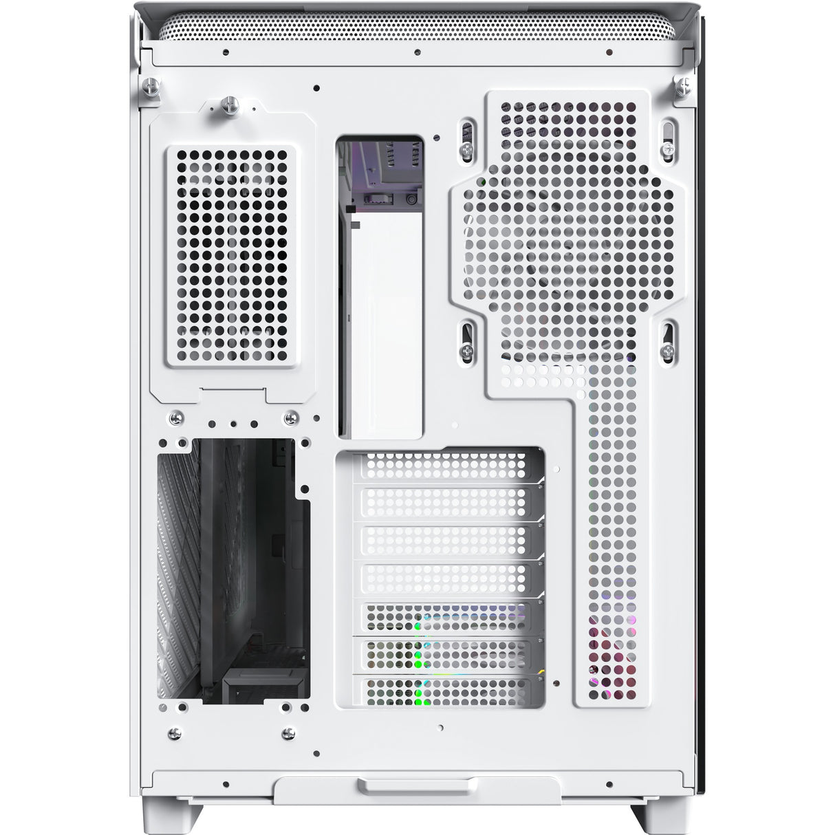 Boîtier tour midi Montech king 95 pro (blanc | 2x USB-A | 1x USB-C | RVB | verre trempé)