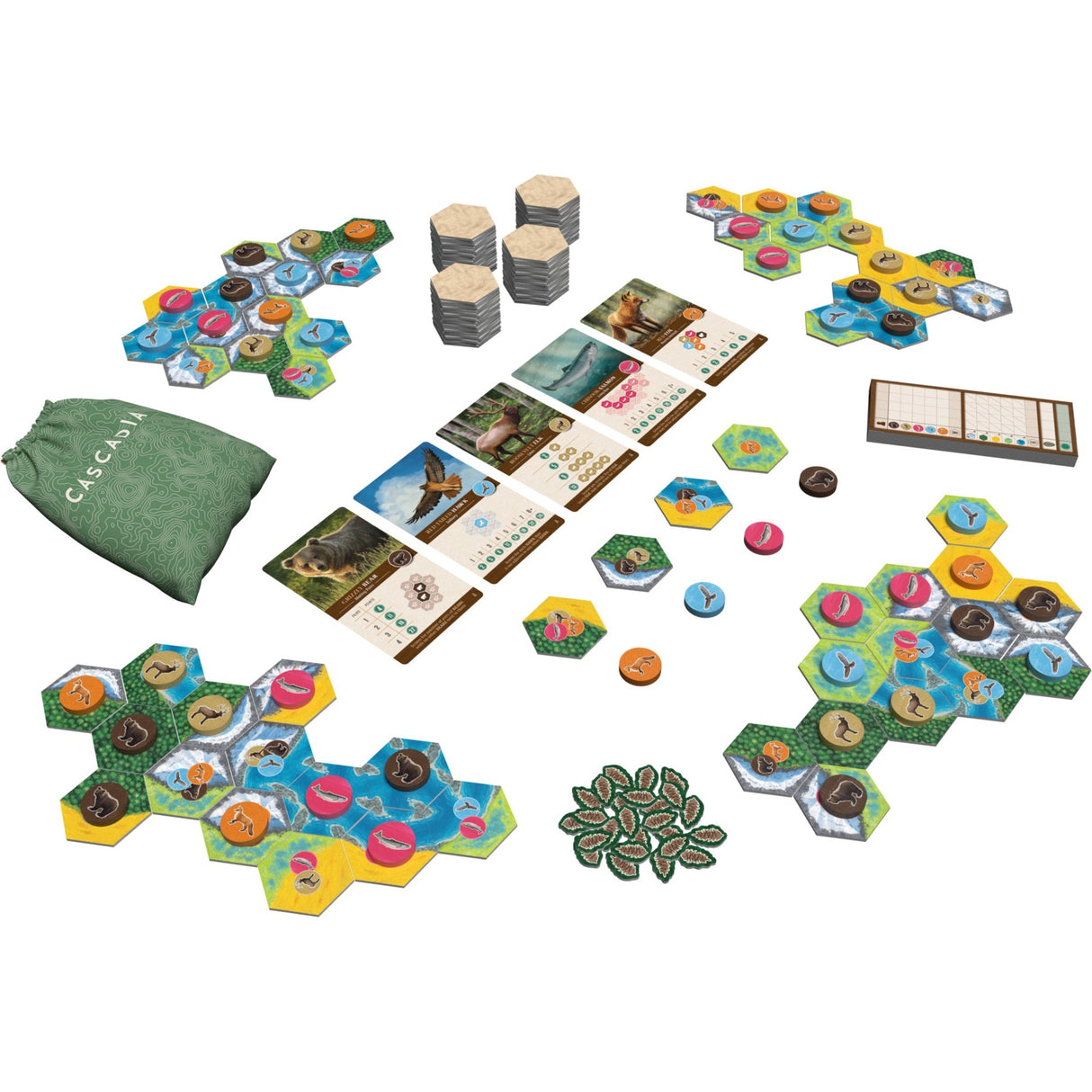 Jeux de gobelin blancs Cascadia