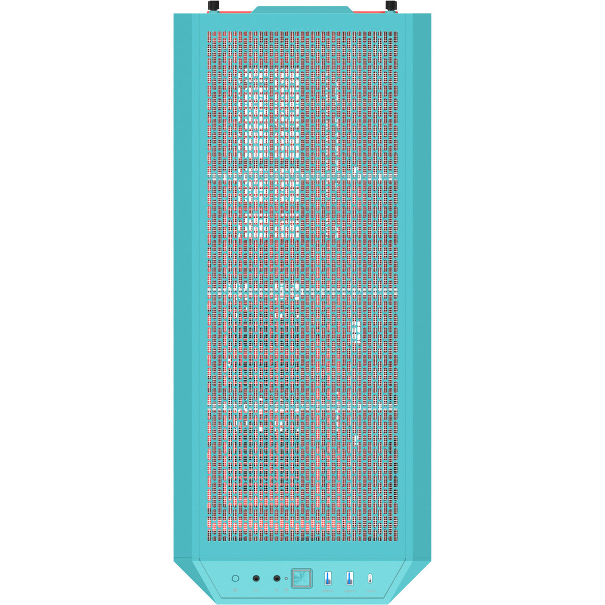 Boîtier grande tour Thermaltake view 600 tg menthe fraise (menthe berry | 2x USB-A | 1x USB-C | verre trempé)