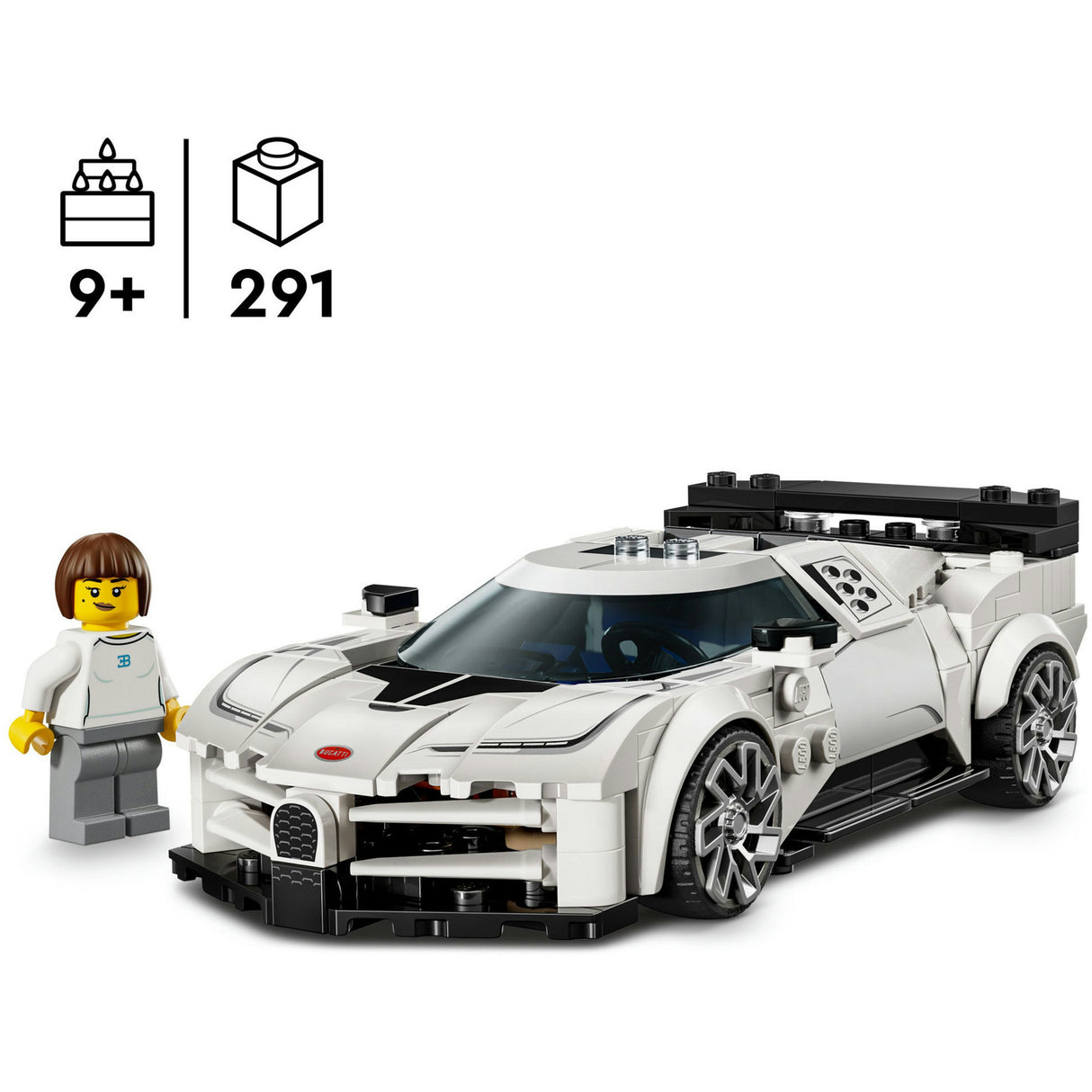 Lego ® Speed Champions La voiture de sport hyper Bugatti Centodieci - 77240