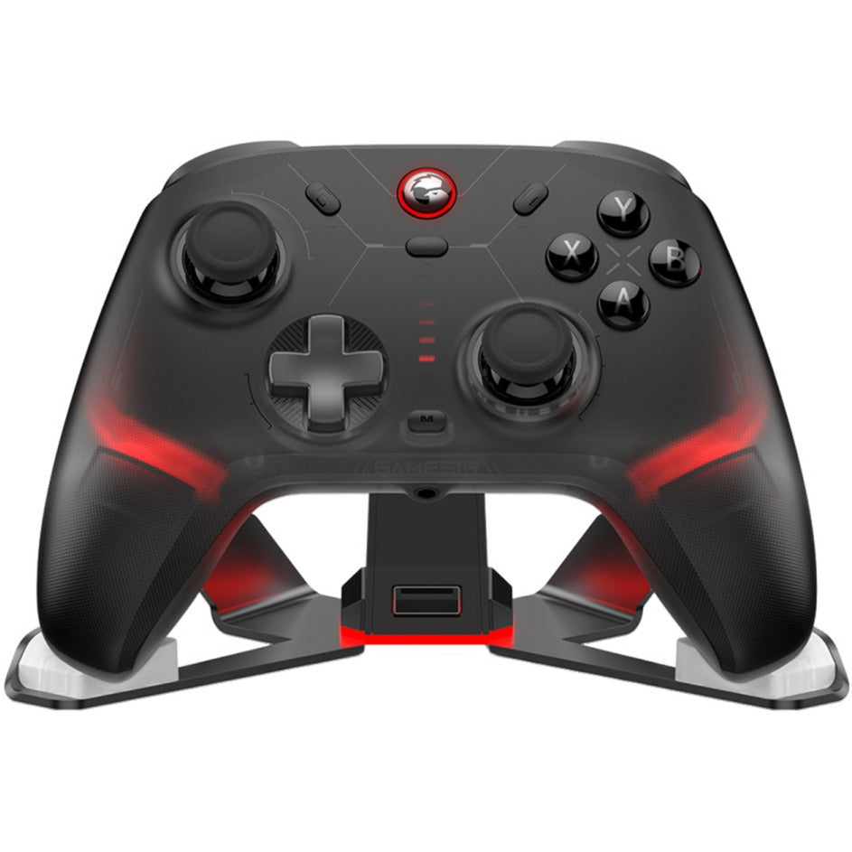 Manette multiplateforme Gamesir Cyclone 2 - Shadow Black (Noir Rouge, USB 2,4 GHz Bluetooth, Switch, Android, iOS, PC)