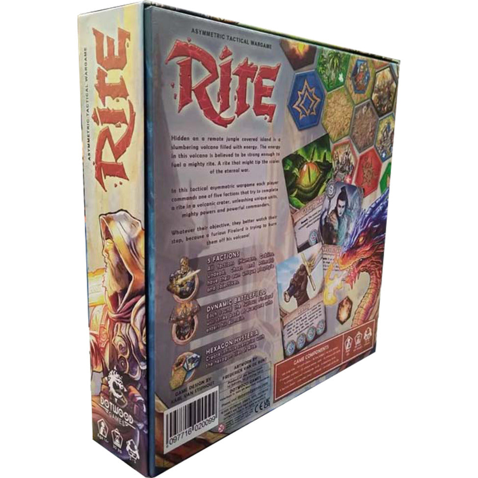 Jeu de société Rite (anglais, 2 à 5 joueurs, 60 minutes, à partir de 14 ans)