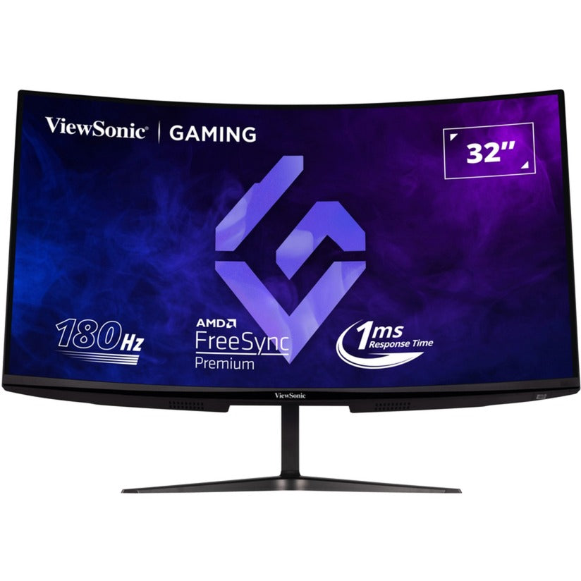 Moniteur de jeu incurvé Viewsonic vx3218c-2k 32 (noir, 2x HDMI, 1x port d'affichage, 180 Hz)