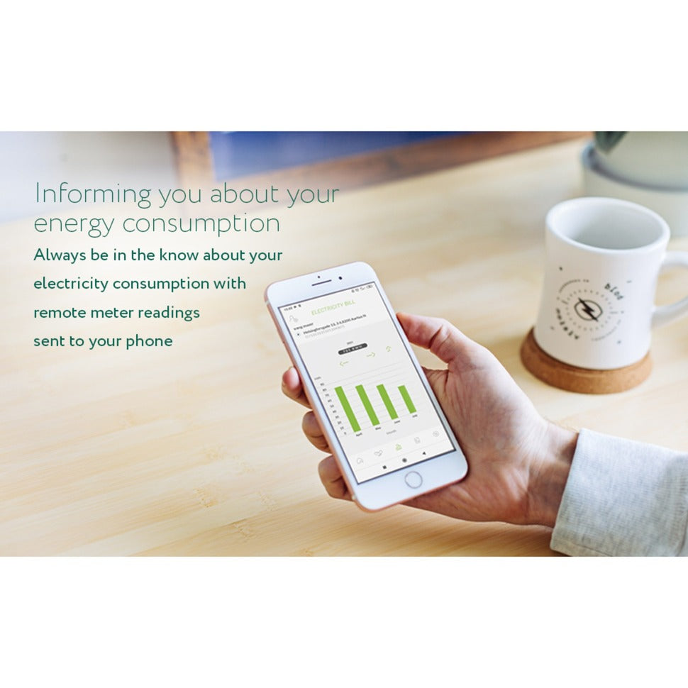 Interface de compteur électrique Ty frient 2, économie d'énergie p1 (blanc, zigbee 3.0)
