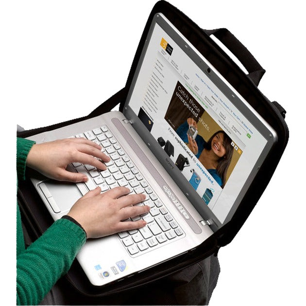 Case Logic 16 Hardshell Housse pour ordinateur portable Qns-116K Sac pour ordinateur portable (détail)
