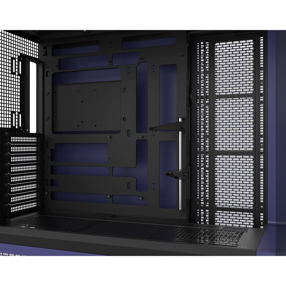 Thermaltake view 600 tg future dusk big tower behuizing (paars zwart | 2x usb-a | 1x usb-c | tempered glass)