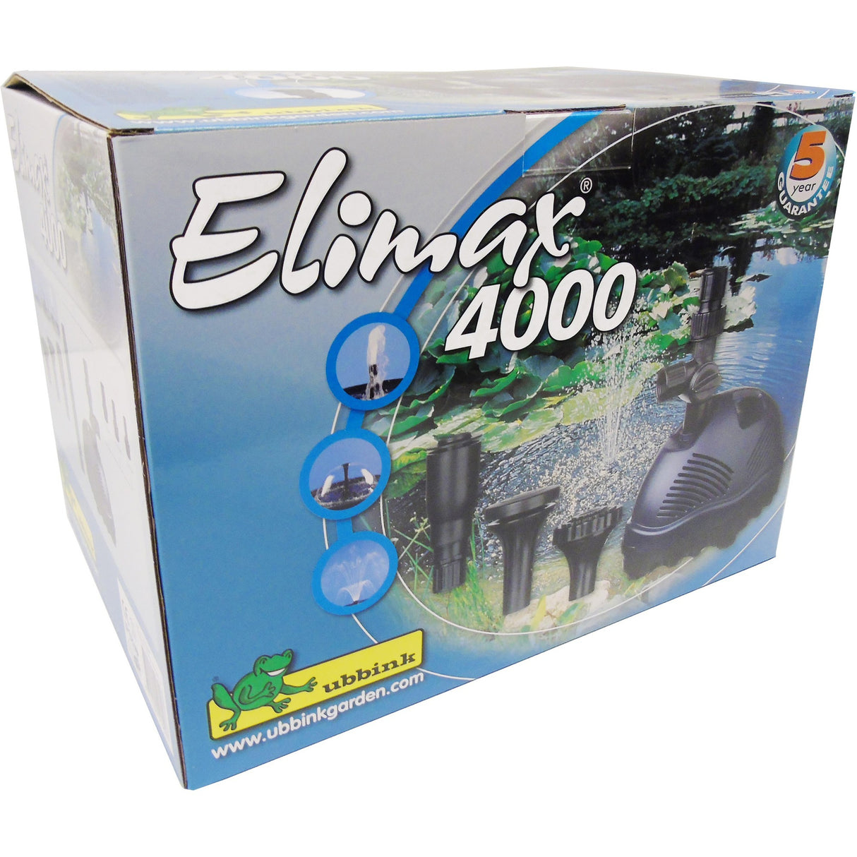 Pompe de fontaine Ubbink Elimax 4000 (noir)