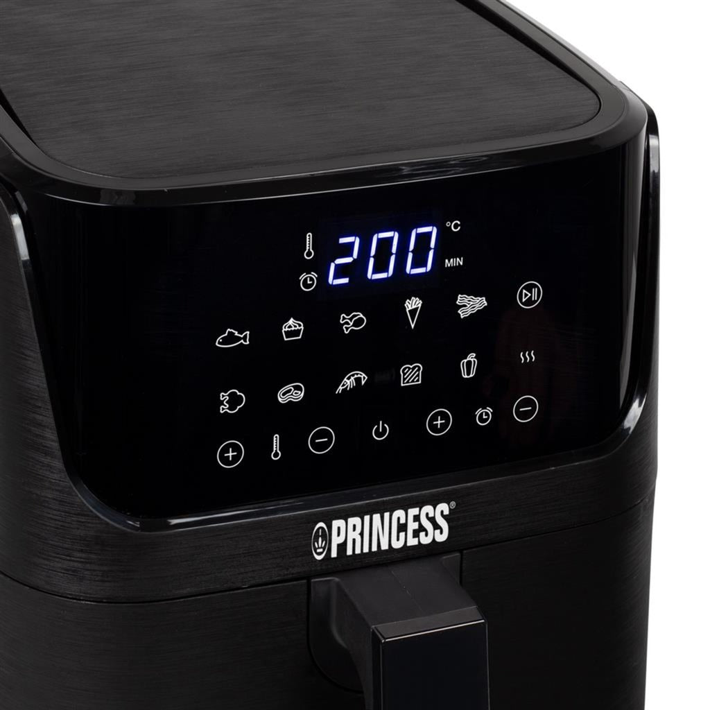 Friteuse à air chaud Princess digital airfryer xl 182024 (noir, 3,5l)