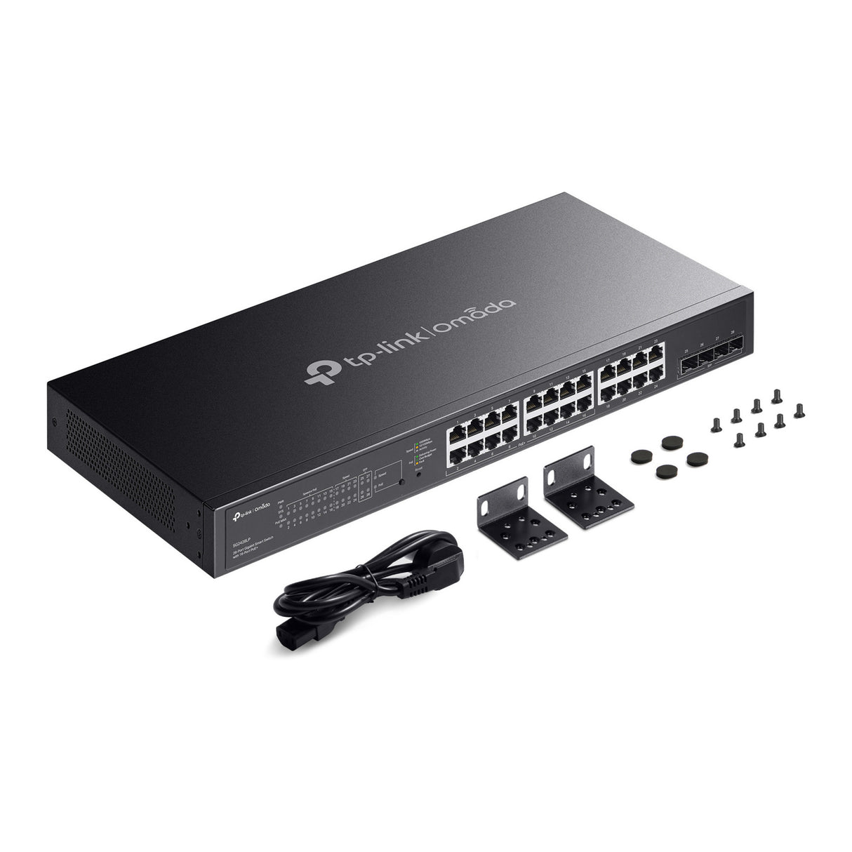 Tp-link omada sg2428lp commutateur intelligent gigabit 28 ports (noir, 16x poe+)