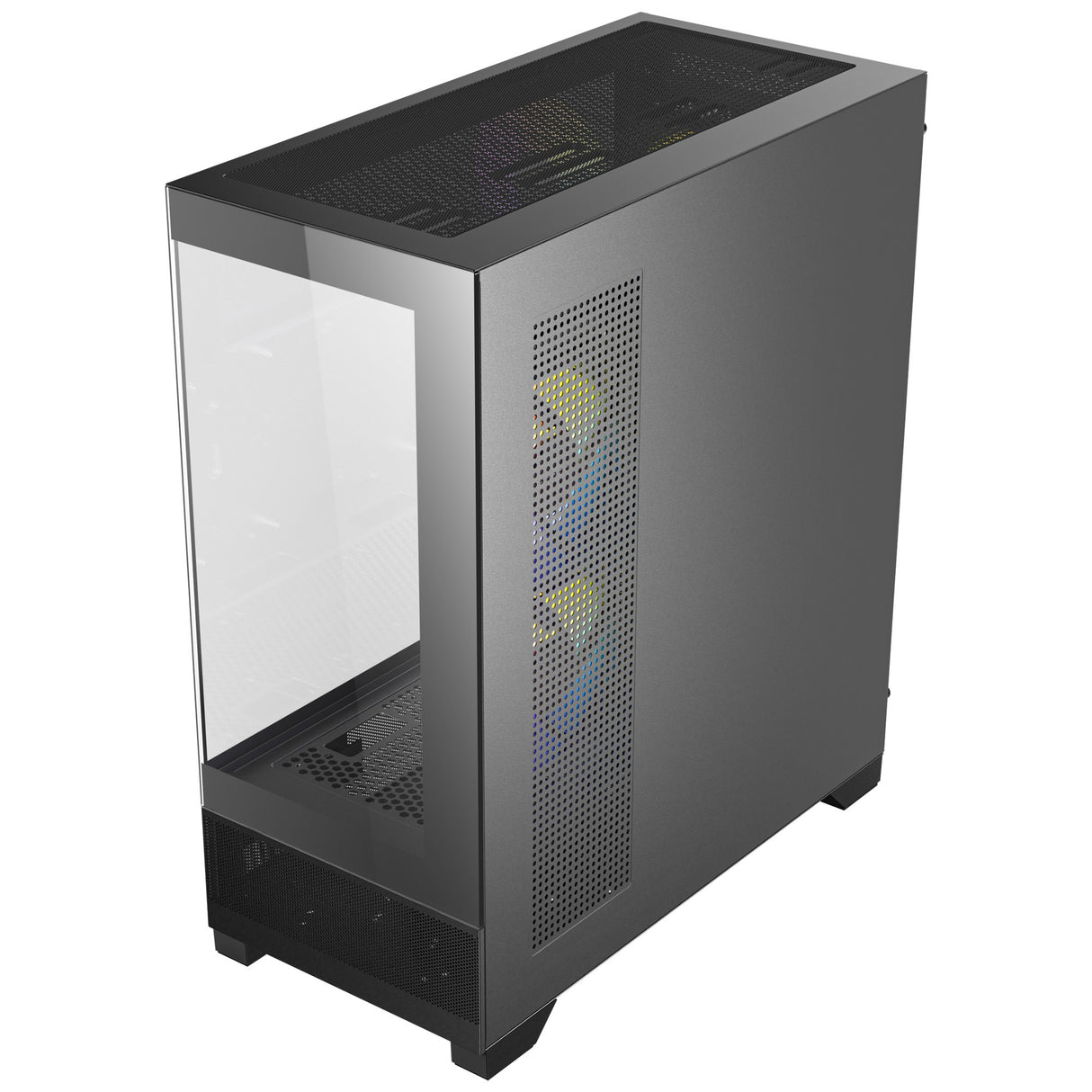 Boîtier tour midi Antec cx700 argb (noir | 1x USB-A | 1x USB-C | verre trempé)
