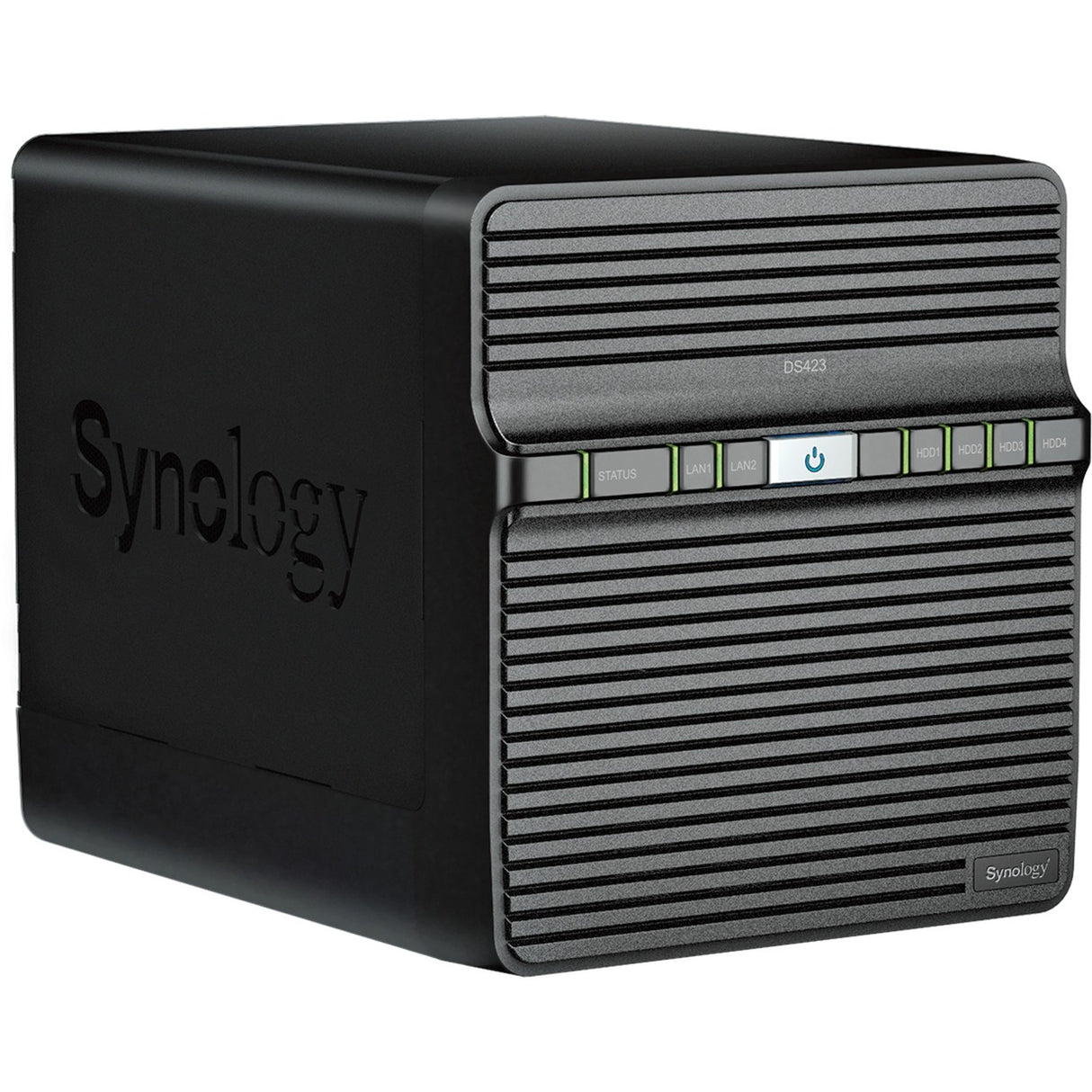 Synology diskstation ds423 nas (noir, 2x rj-45, 2x usb-a 3.2 (5 gbit s))