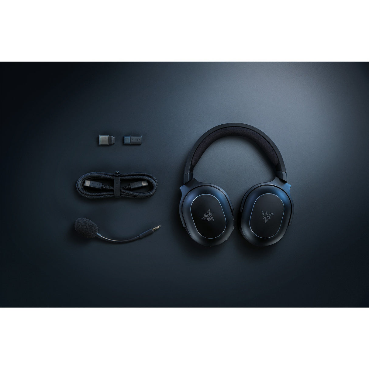 Casque de jeu supra-auriculaire Razer barracuda x chroma (noir, dongle USB, Bluetooth)
