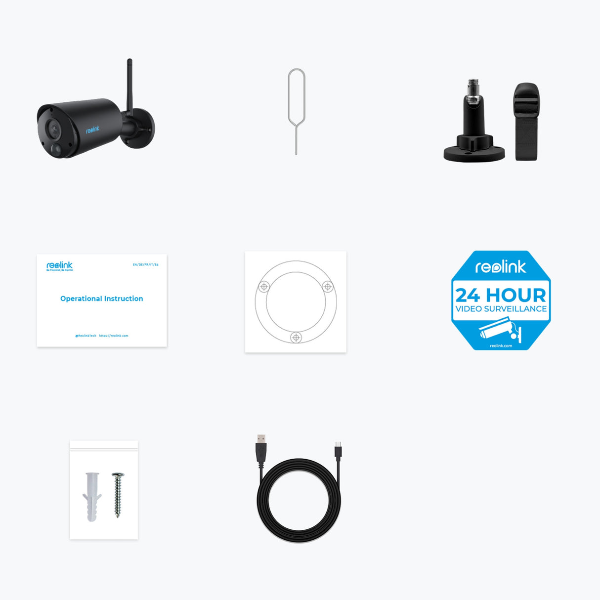 Caméra de sécurité Reolink b320-b (noir)