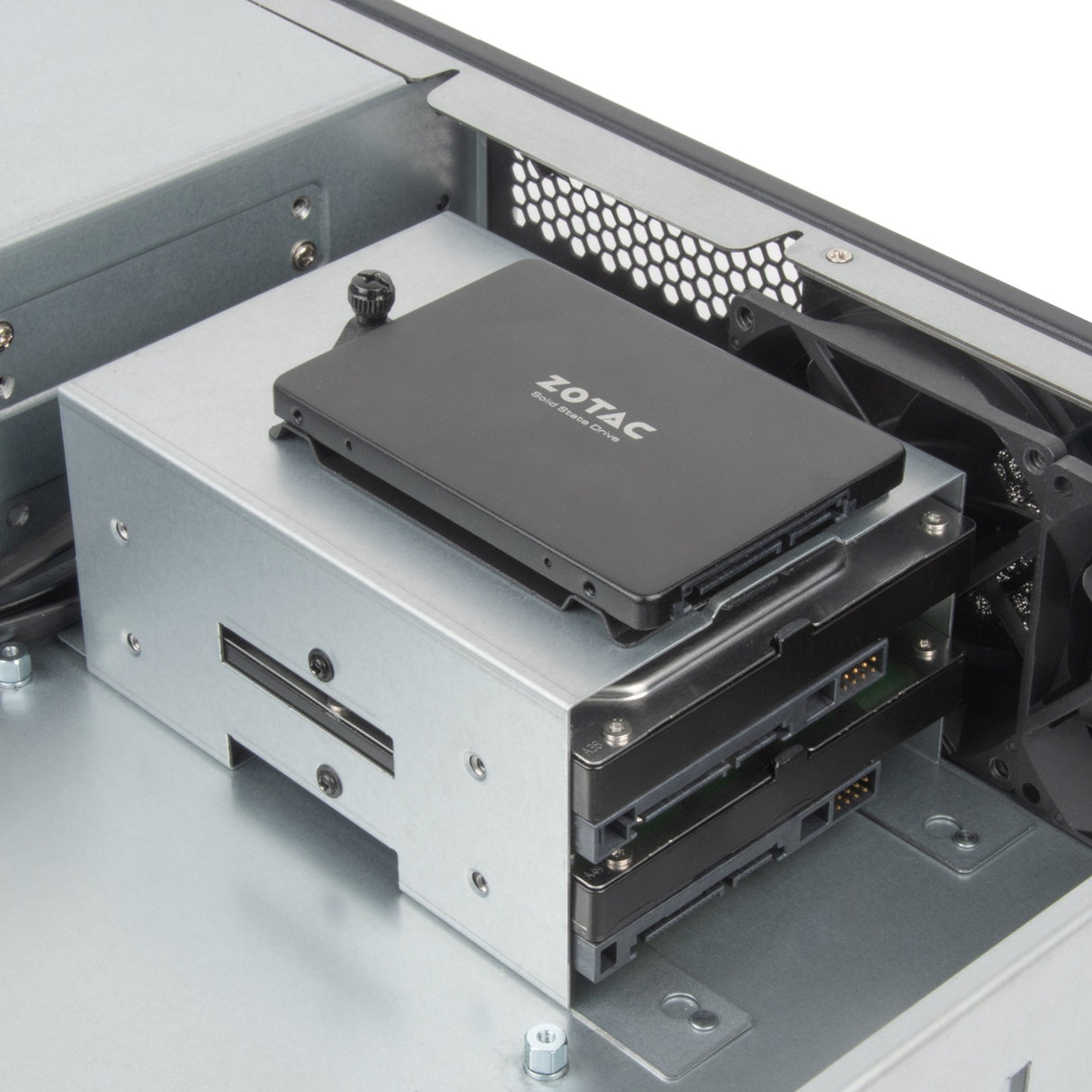 Silverstone sst-rm23-502-mini boîtier rack (noir)