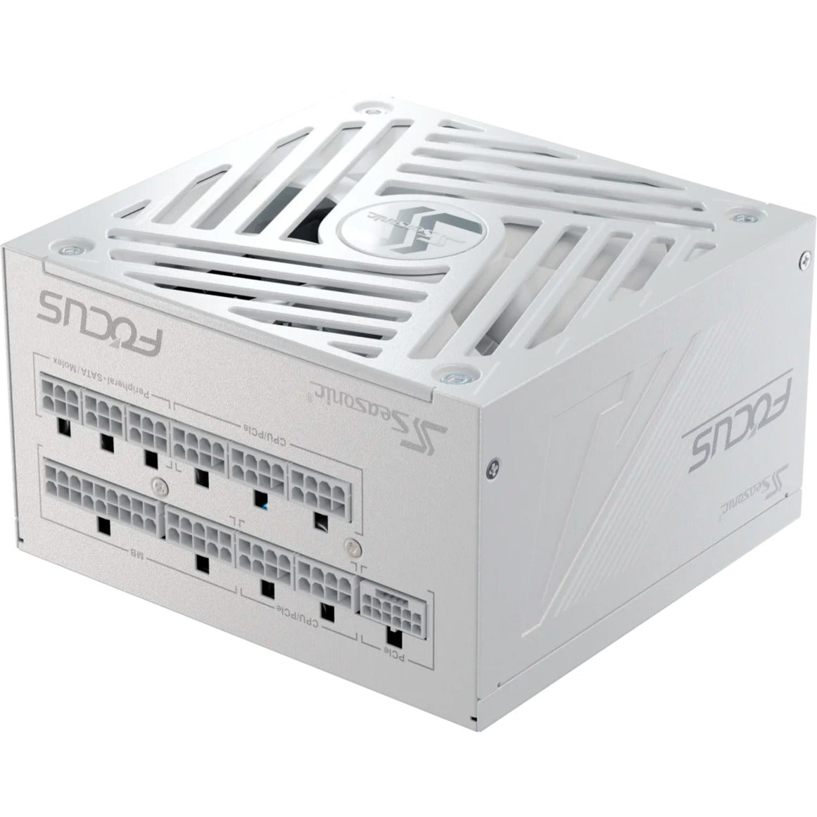 Alimentation modulaire Seasonic focus-gx-850-v4 atx3.0 de 850 watts (blanc, 1x 12vhpwr, 3x pcie)