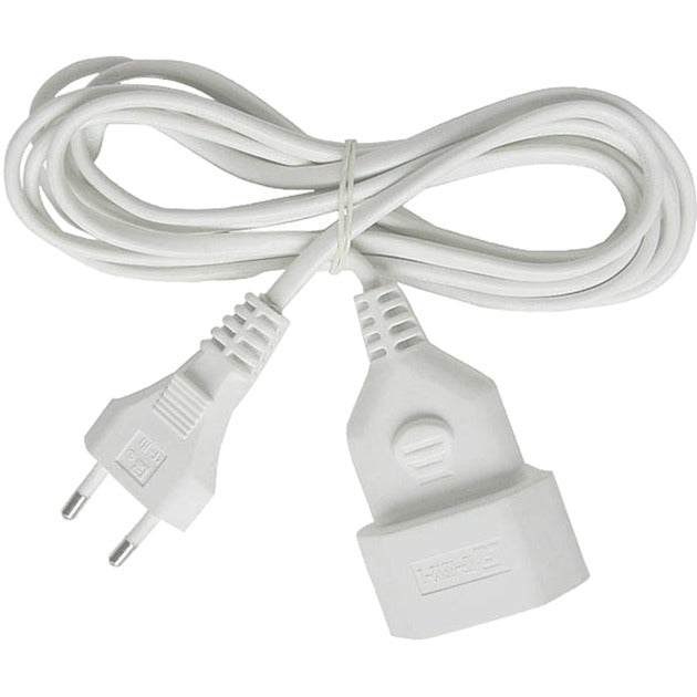Brennerstuhl rallonge plastique 5m blanc h03vv h2-f 2x0,75