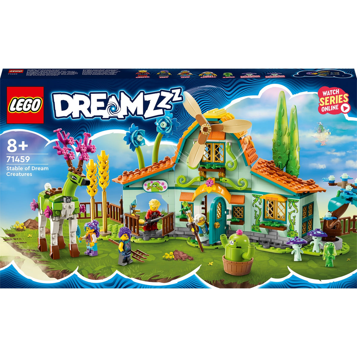 Lego dreamzzz - écurie avec jouets de construction de créatures de rêve (71459)