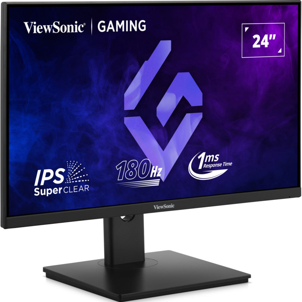 Moniteur de jeu Viewsonic xg24g1 24 (noir, 1x HDMI, 1x port d'affichage, 180 Hz)