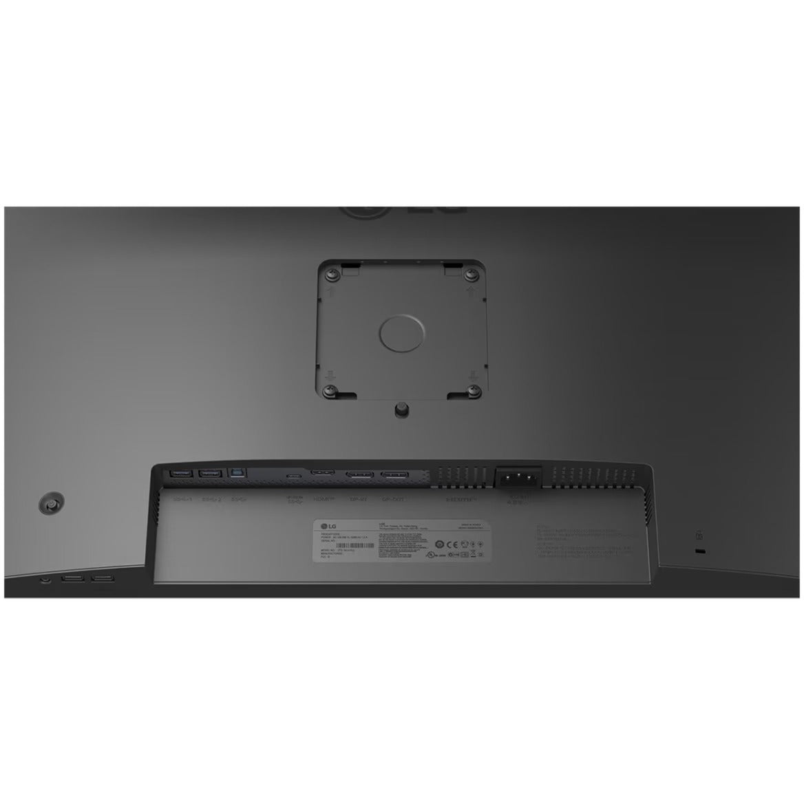 Moniteur LG 27ba650 27 (noir, HDMI, port d'affichage, audio, USB-C)