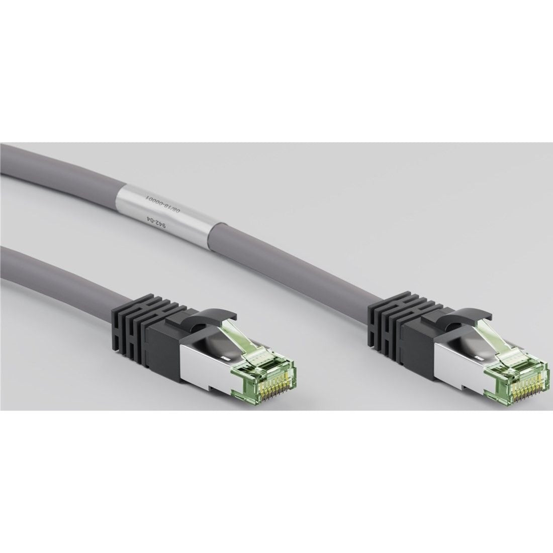 Câble réseau Goobay cat.8.1 s ftp (gris, 0,25 mètres)