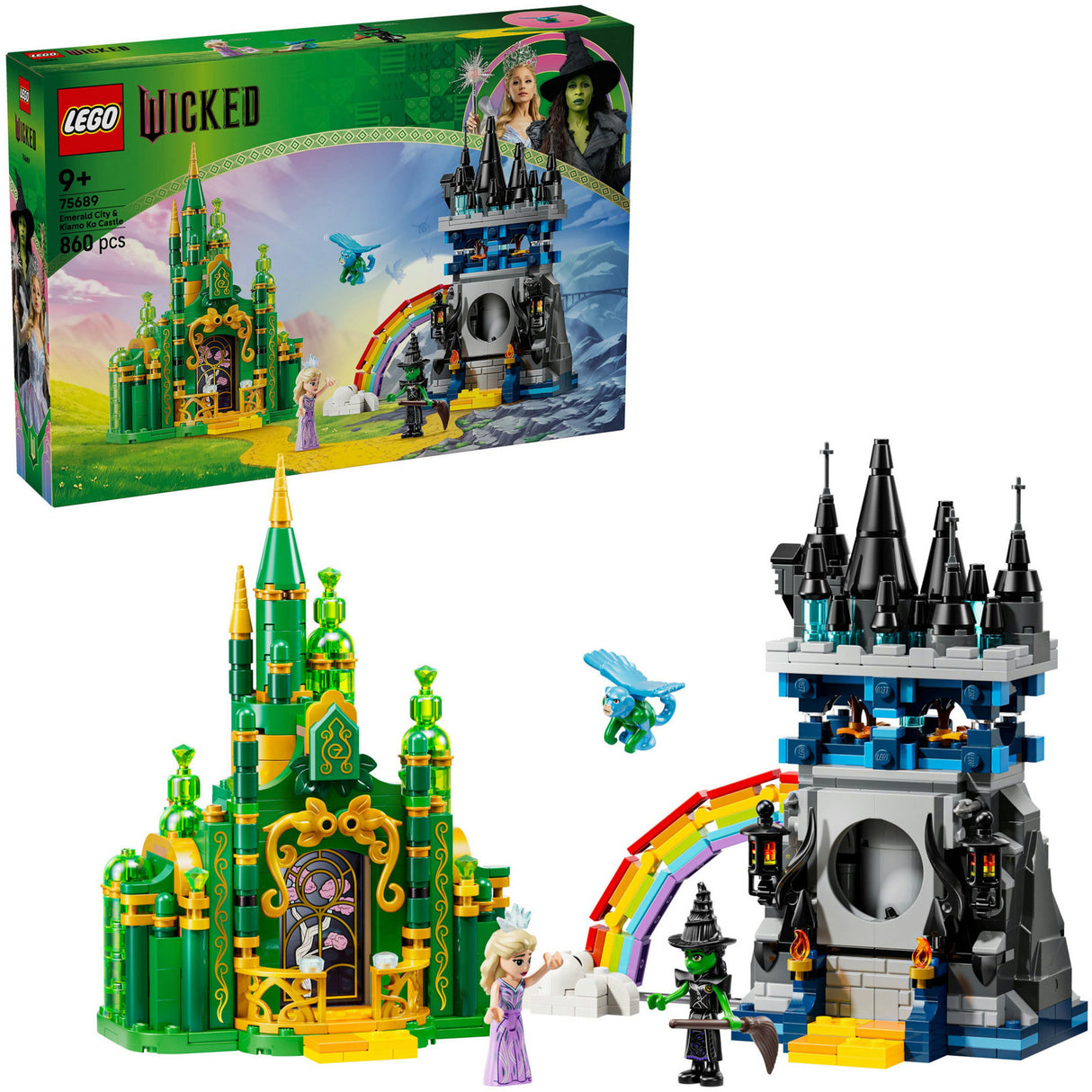 Lego 75689 la méchante ville d'émeraude et le château de Kiamo Ko