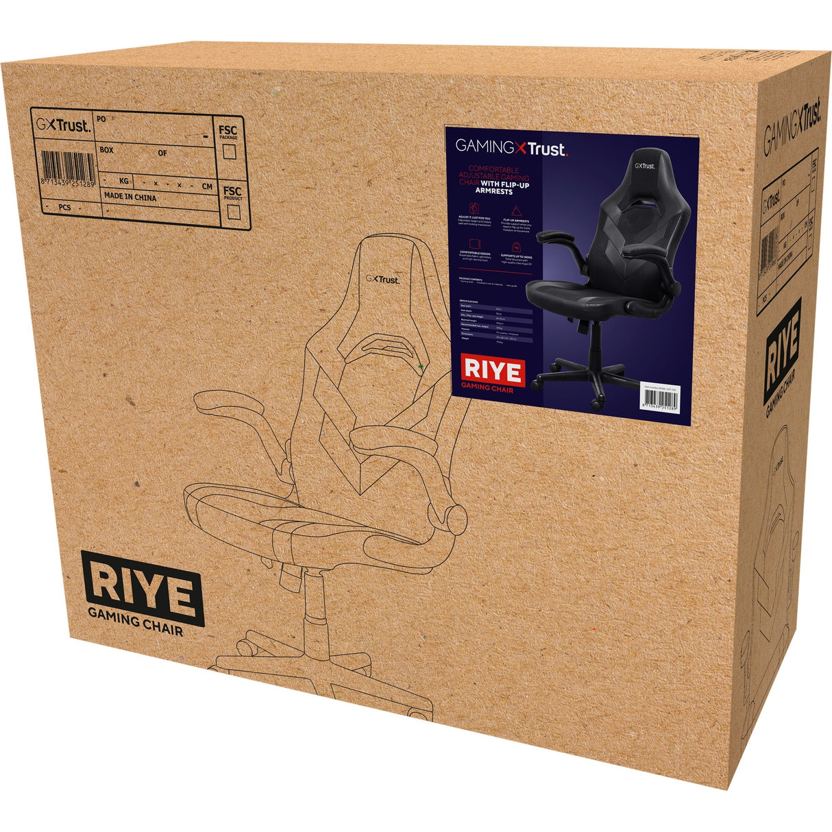 Trust Trust GXT 703 Riye Gaming Chair