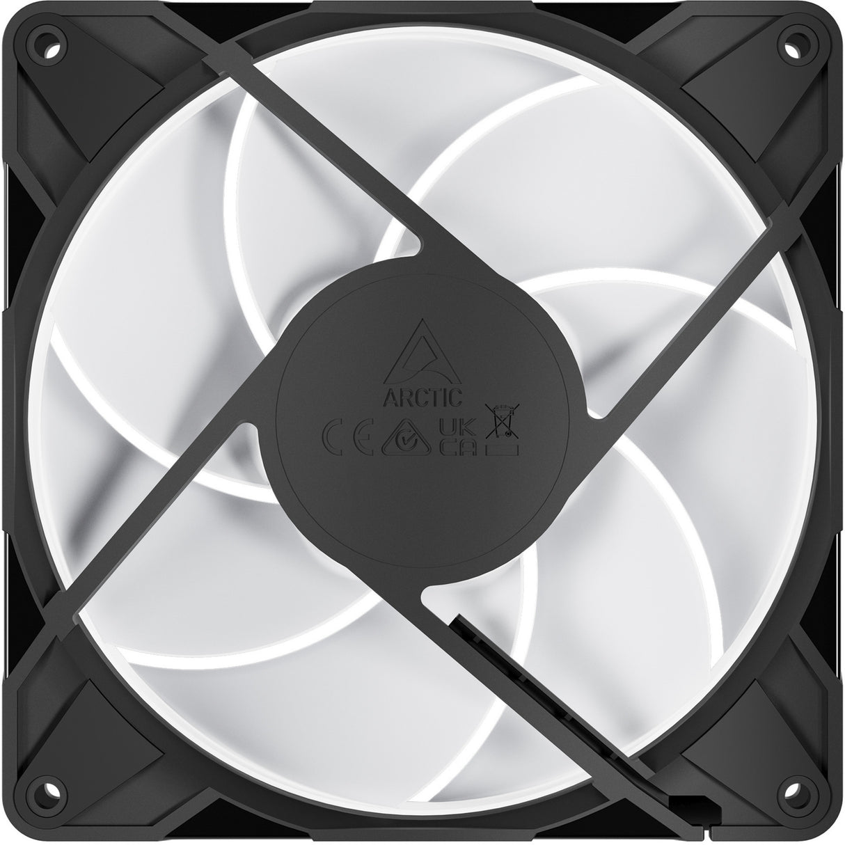 Ventilateur de boîtier Arctic p14 pro a-rgb (noir, 140 x 140 x 27 mm, pwm)
