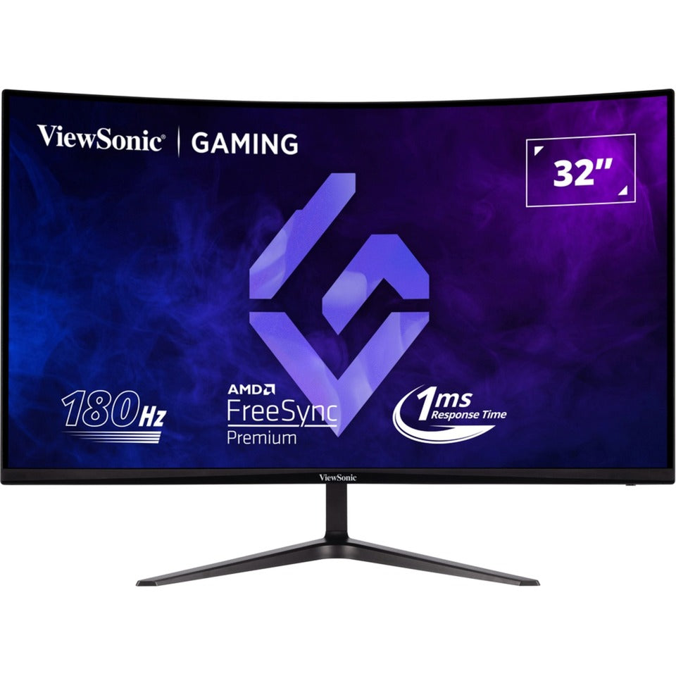Moniteur de jeu incurvé Viewsonic vx3218c-2k 32 (noir, 2x HDMI, 1x port d'affichage, 180 Hz)