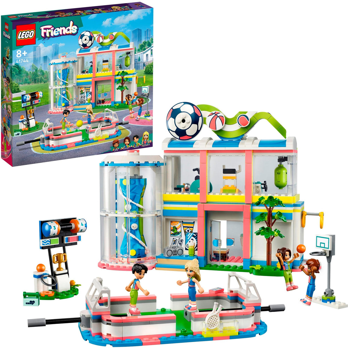 Lego Friends - jouet de construction de centre sportif (41744)