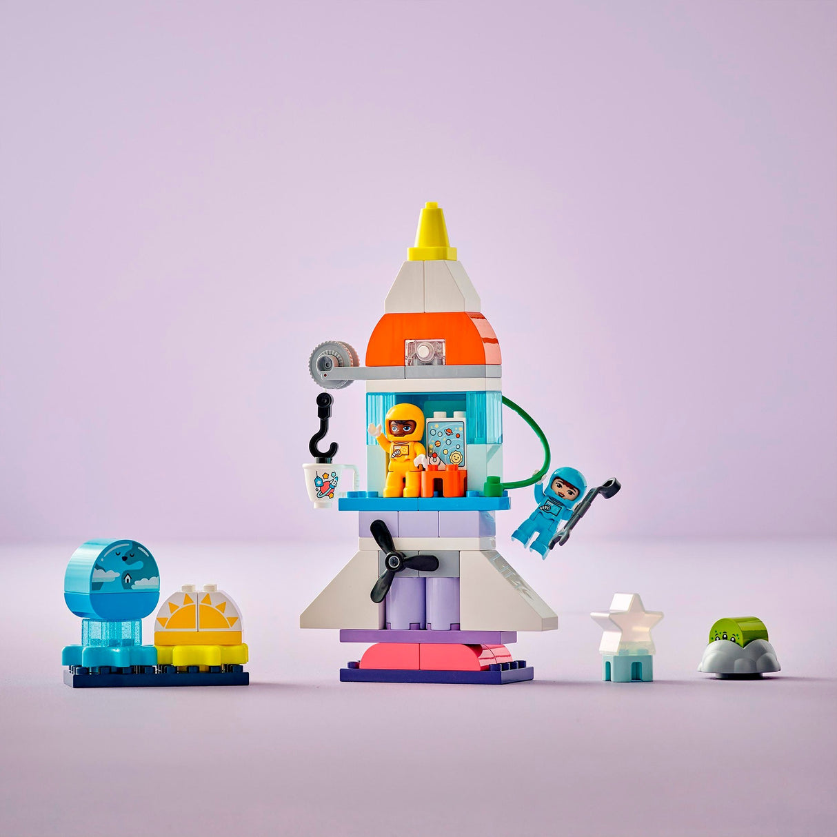 Lego Duplo - Jouet de construction 3 en 1 Aventure spatiale (10422)