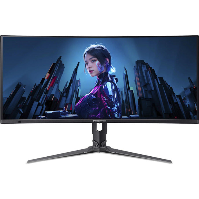 Moniteur de jeu ultra-large incurvé Acer Predator x34 x5 34 (noir, 240 Hz, HDMI, port d'affichage, USB, audio, synchronisation libre AMD)