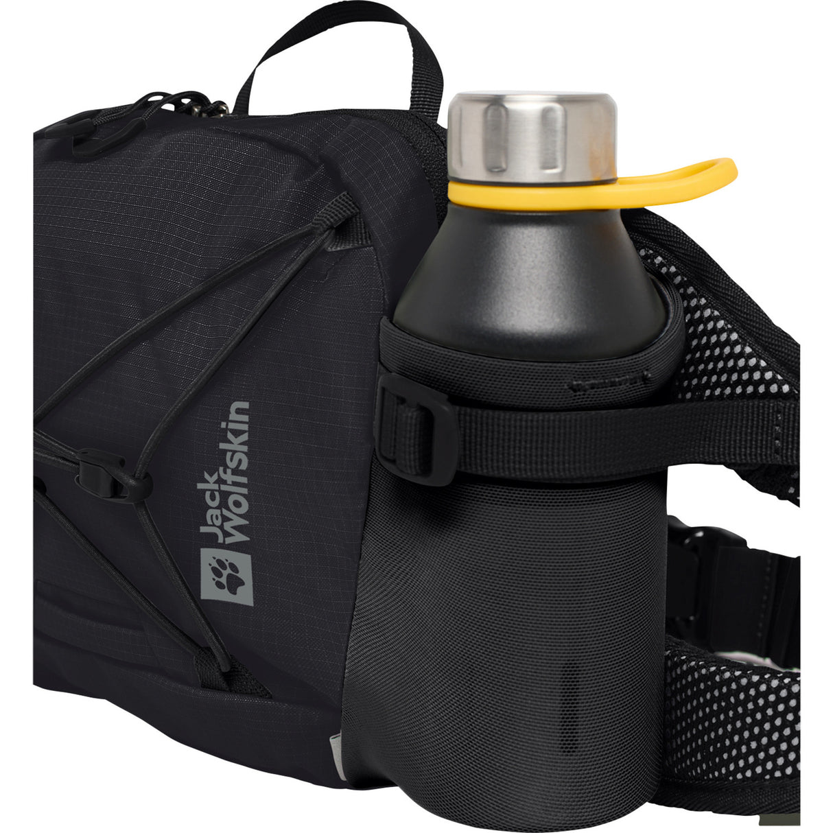 Sac banane Jack Wolfskin Velocity (noir, 4 litres)