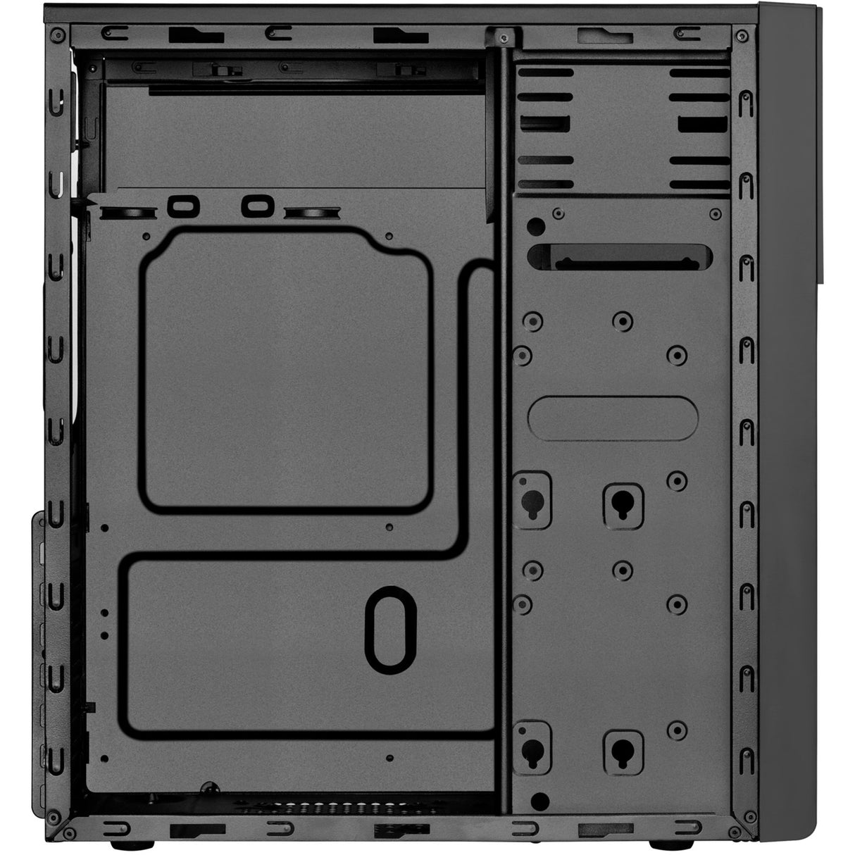 Boîtier tour midi Silverstone sst-ps13b (noir | 2x USB-A)