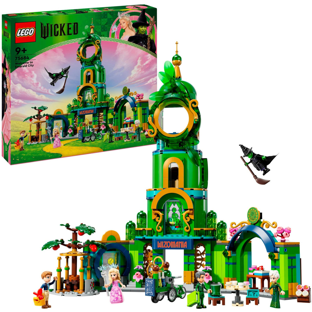 Lego 75684 méchant bienvenue dans la ville d'émeraude