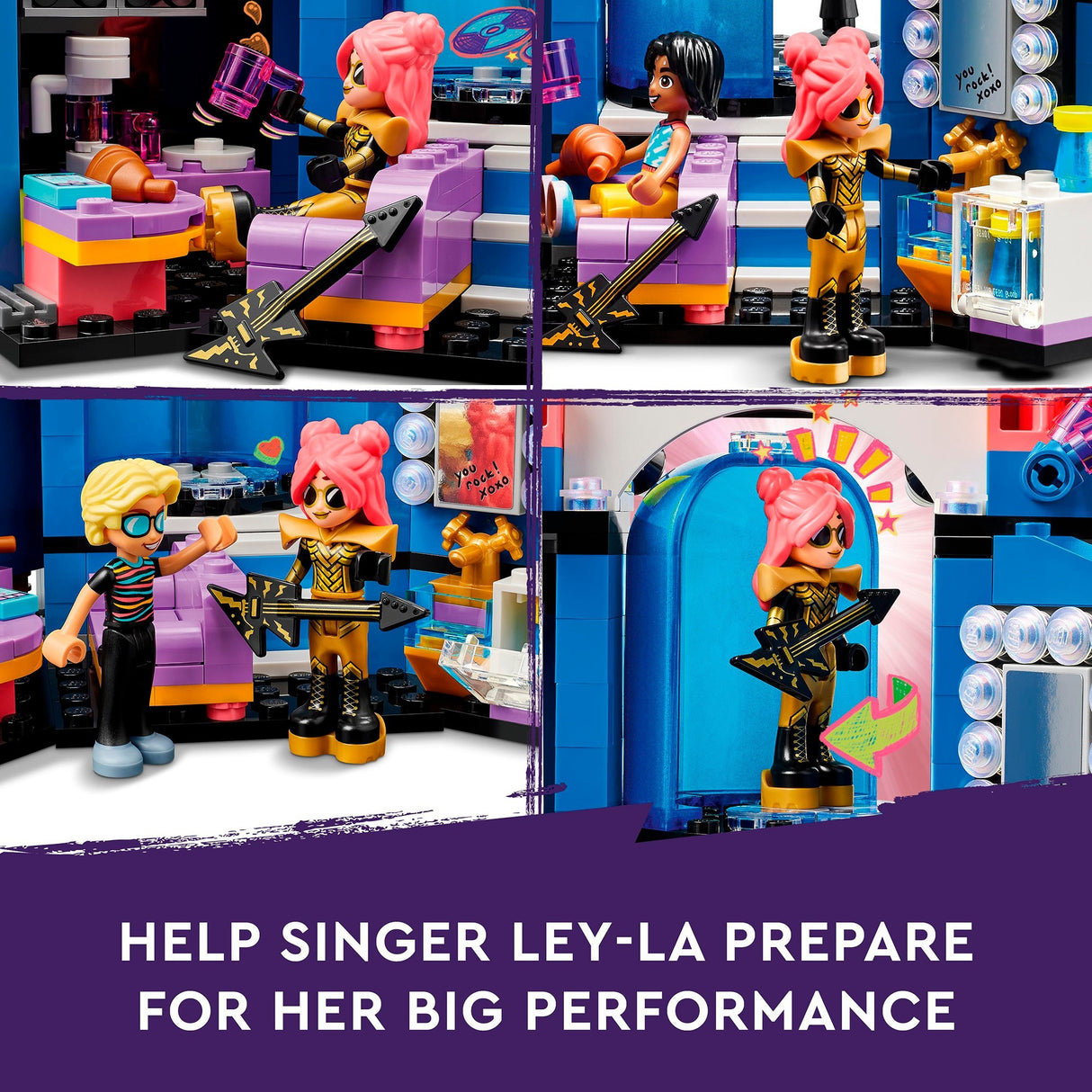 Lego Friends - Jouet de construction pour spectacle de talents musicaux de Heartlake City (42616)