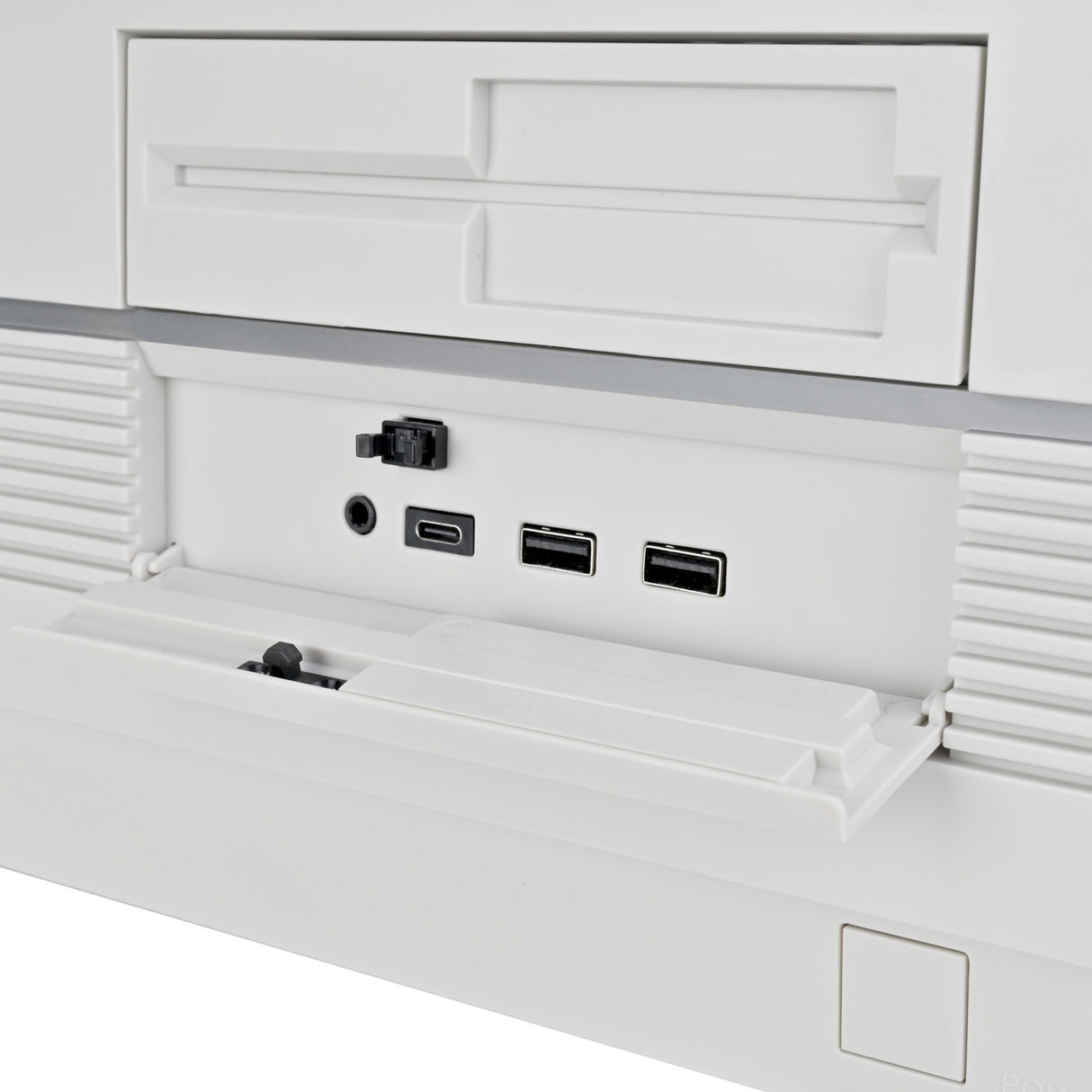 Boîtier HTPC Silverstone FLP01 (crème | 2x USB-A | 1x USB-C)