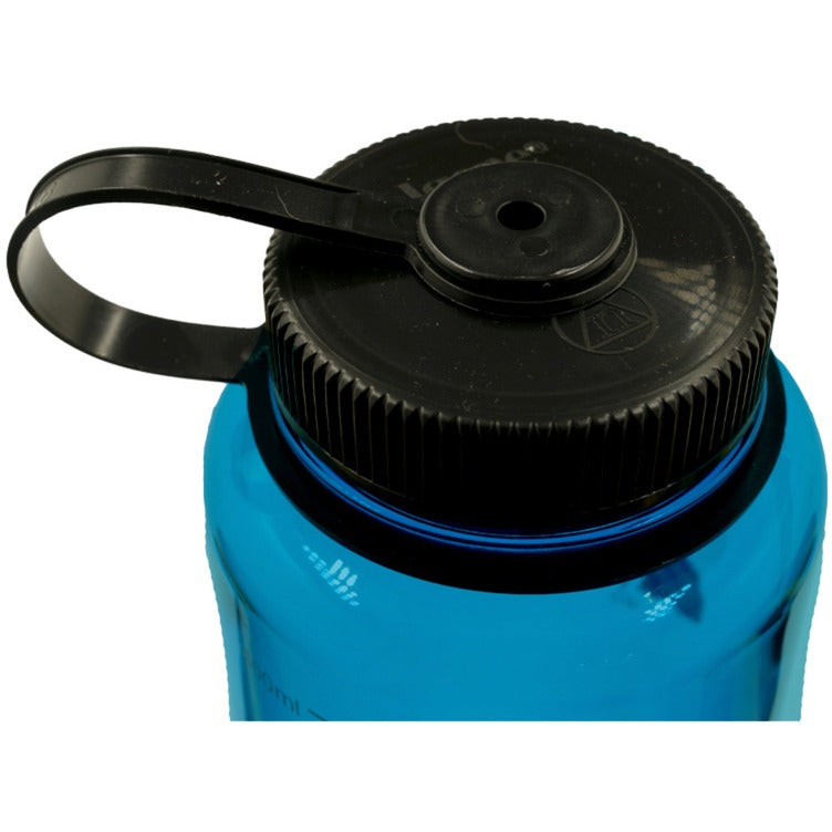 Gourde Nalgene à large ouverture silo de maintien 1,5 litre (bleu transparent)