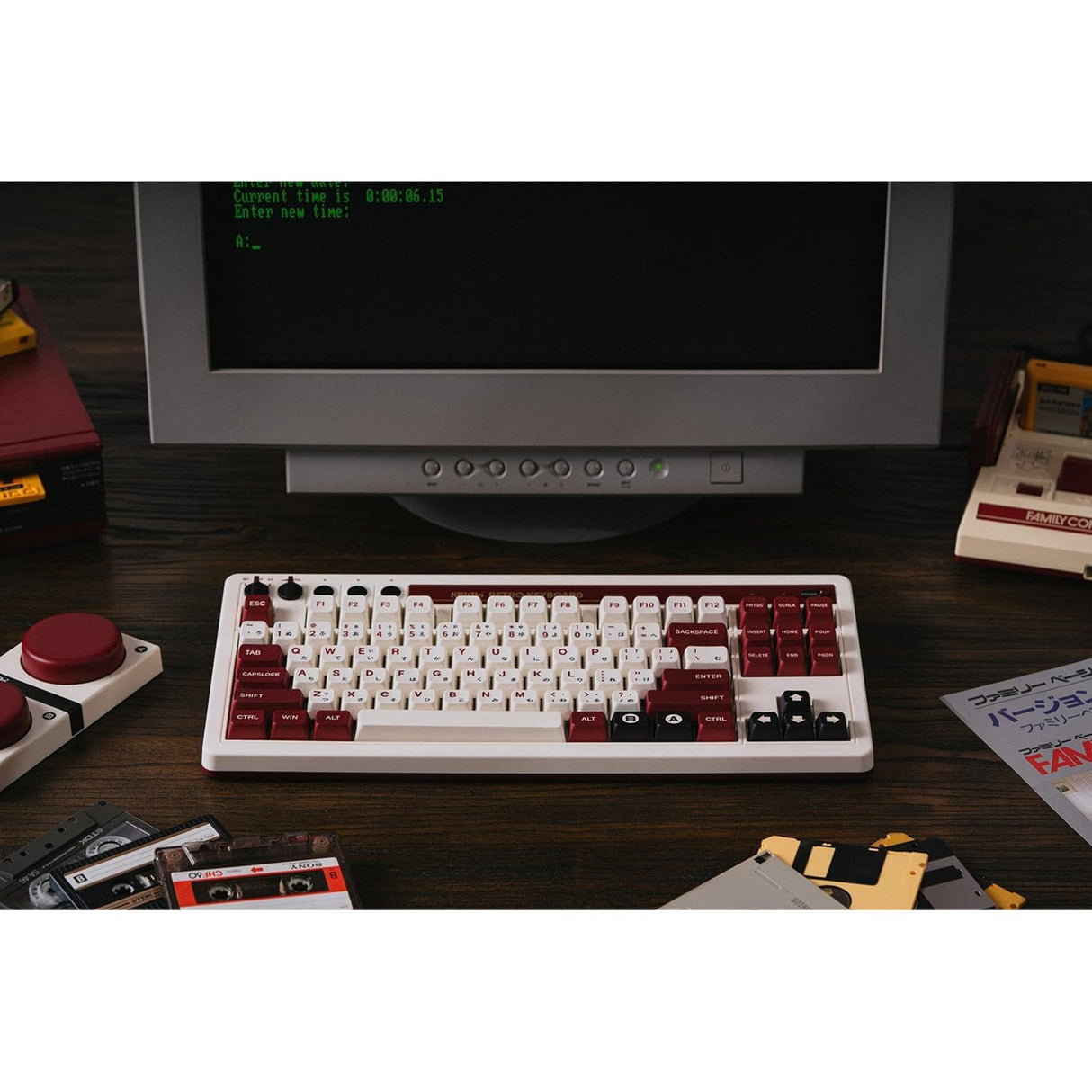Édition familiale du clavier mécanique rétro 8bitdo