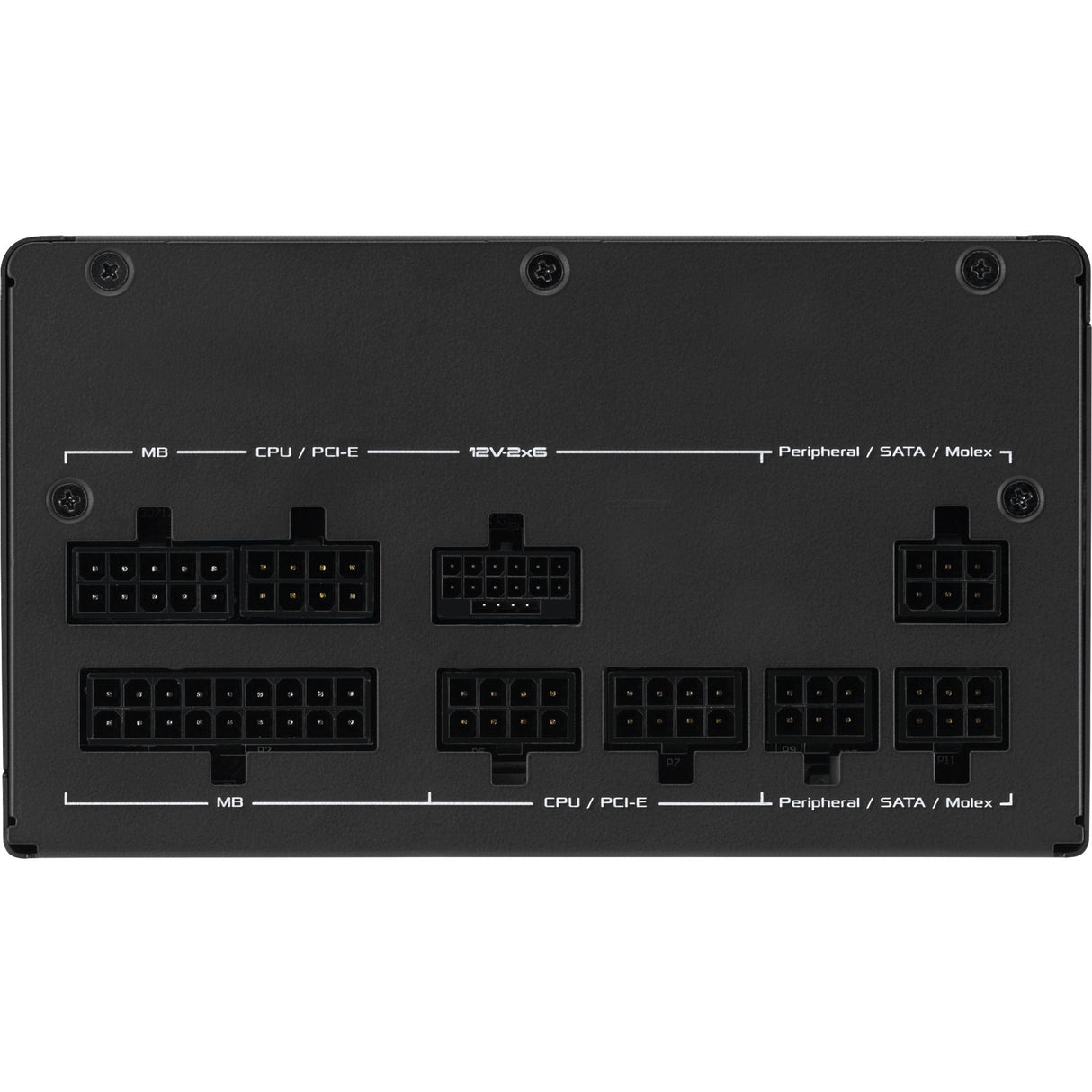 Alimentation modulaire Asus prime gold black edition 850 watts (noir, 1x 12v-2x6, 3x pcie)