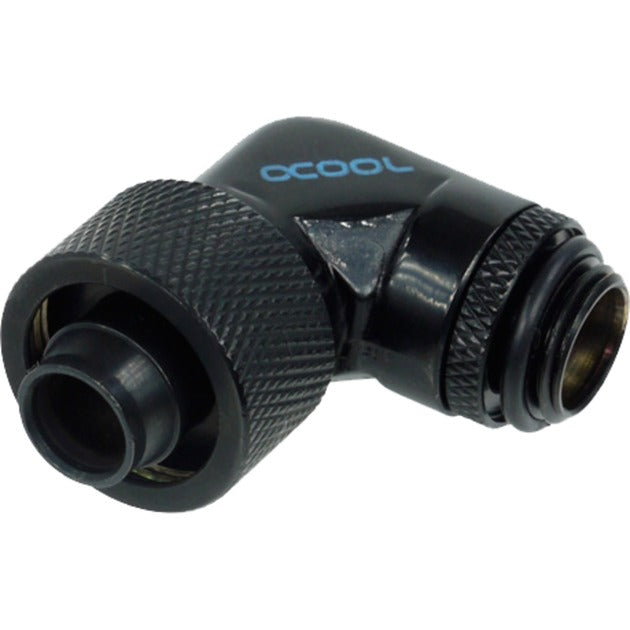 Alphacool 16 10 raccord à compression 90° rotatif g1 4 raccord (noir)
