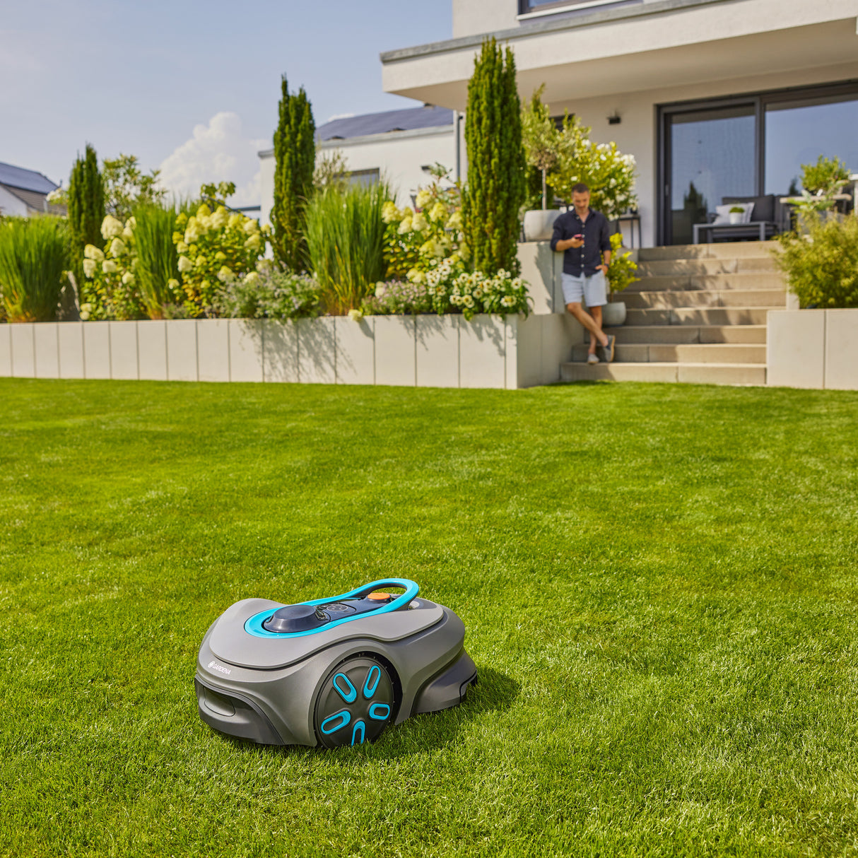 Robot tondeuse Gardena Smart Sileno Free 800