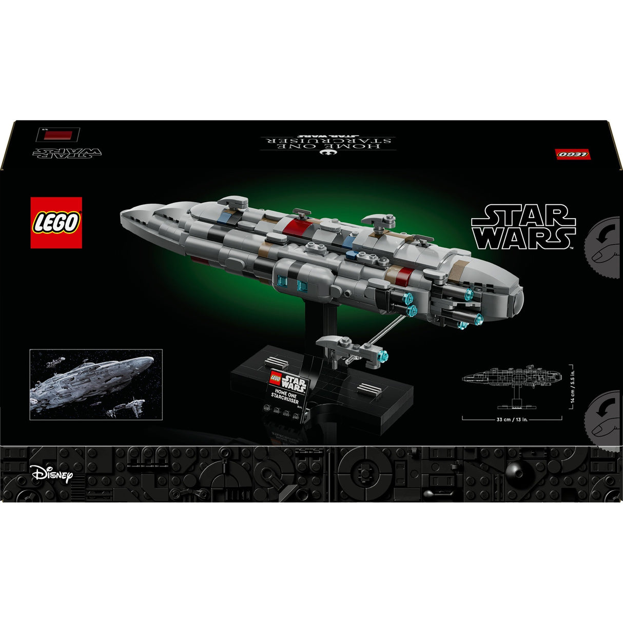 Lego star wars 75405 maison croiseur une étoile