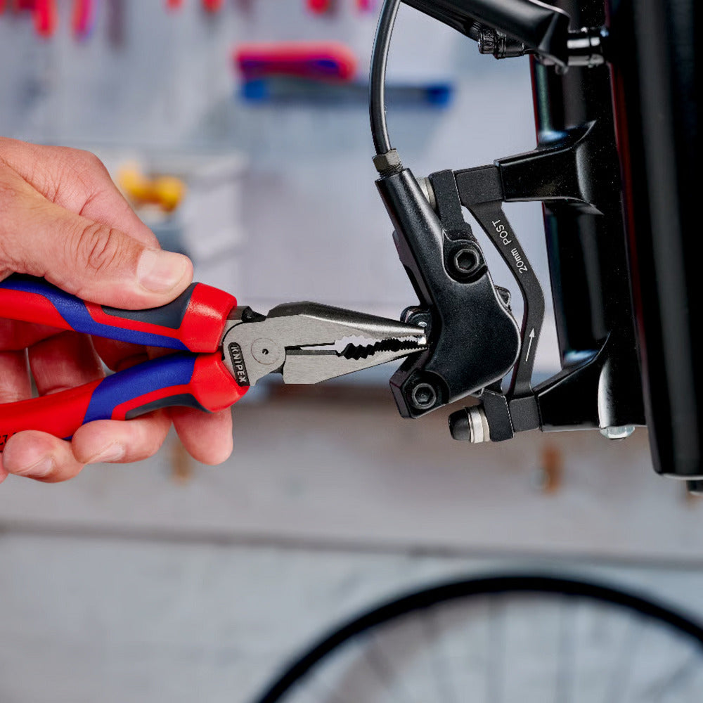 Knipex pince universelle pointue pince universelle (rouge bleu)