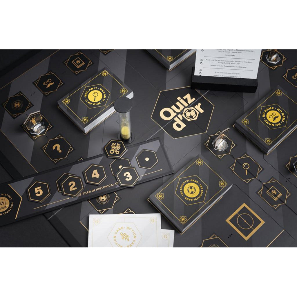 Jeu de société Quiz d'or (anglais, 4 à 8 joueurs, 60 à 120 minutes, à partir de 16 ans)