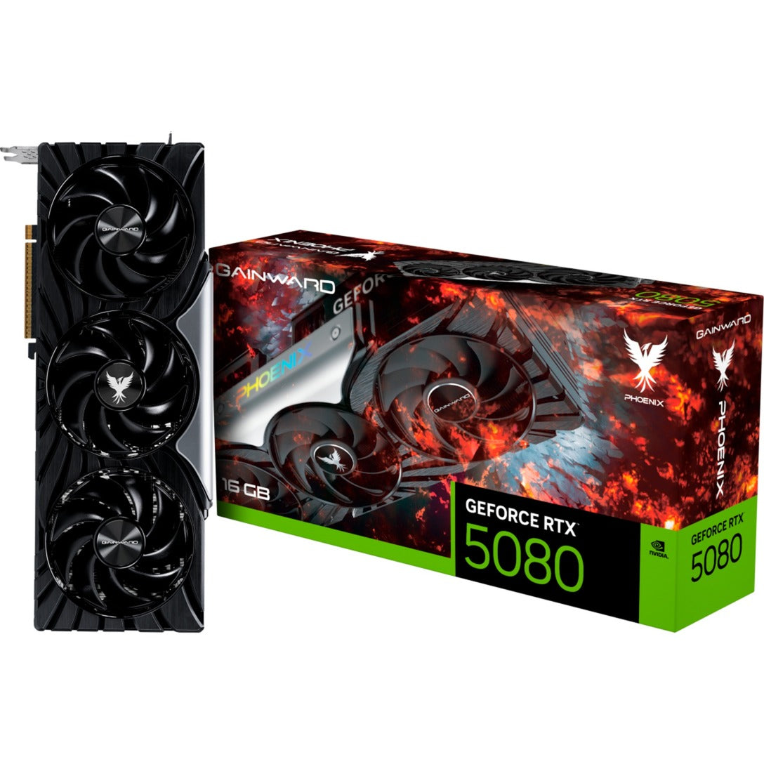 Carte graphique Gainward GeForce RTX 5080 Phoenix (DLSS 4, 3x Display Port, 1x HDMI 2.1)