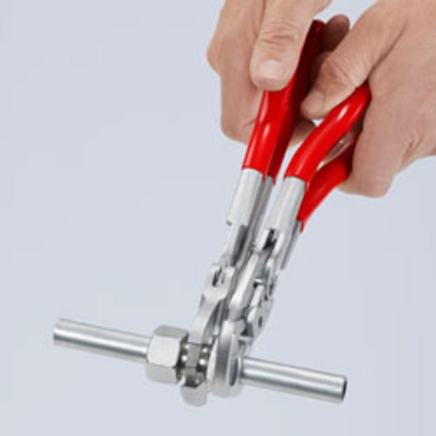Knipex 86 03 250 pince-clé - 250 mm - chromée - largeur de clé jusqu'à 52 mm 2 pouces - revêtue de plastique