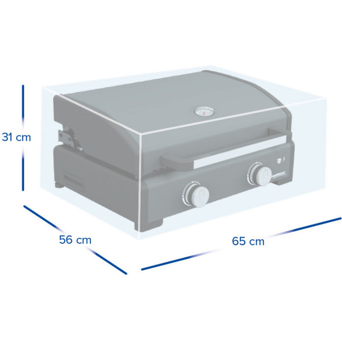 Campingaz housse plancha avec couvercle - housse barbecue de table avec couvercle