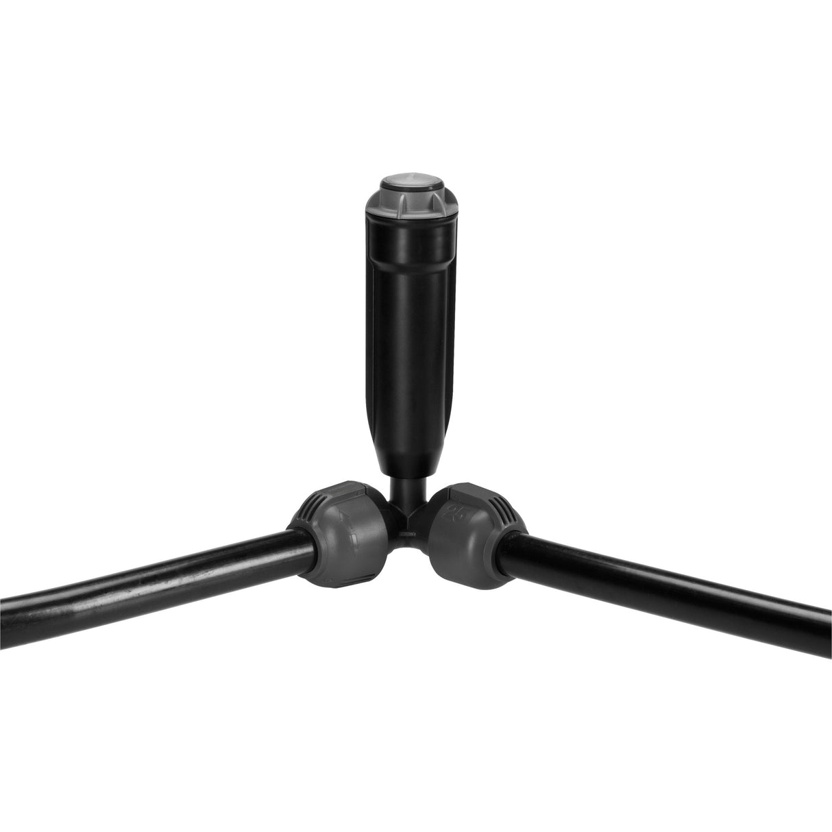 Gardena pièce d'angle 25 mm x 3 4 raccord fileté femelle (gris noir)