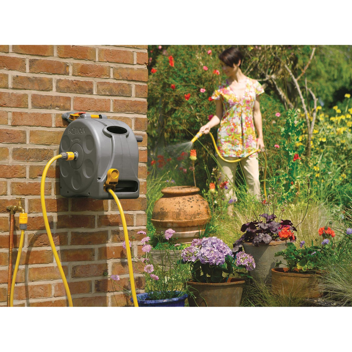Hozelock 2415 Roublé fermé compact 2 en 1