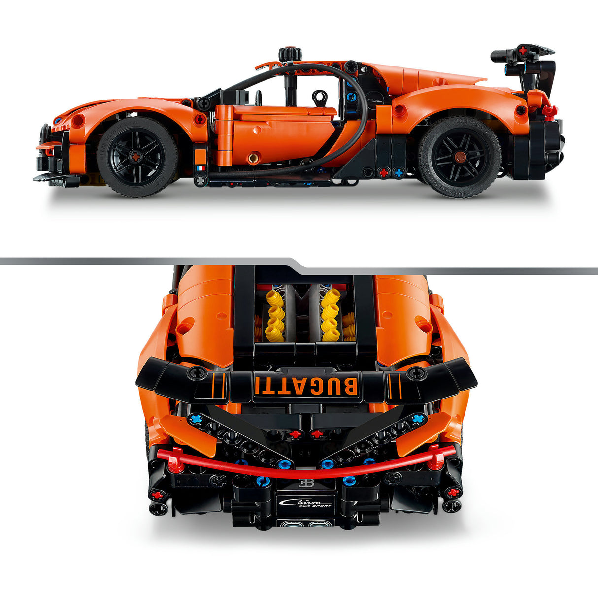 Lego technic 42222 bugatti chiron hypercar pur sport